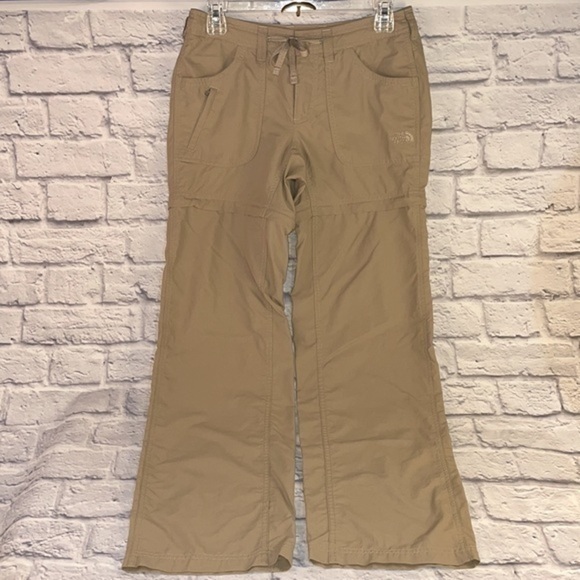 North Face Horizon II Convertible Zip Off Outdoor Athletic Nylon Pants Shorts - Picture 7 of 16